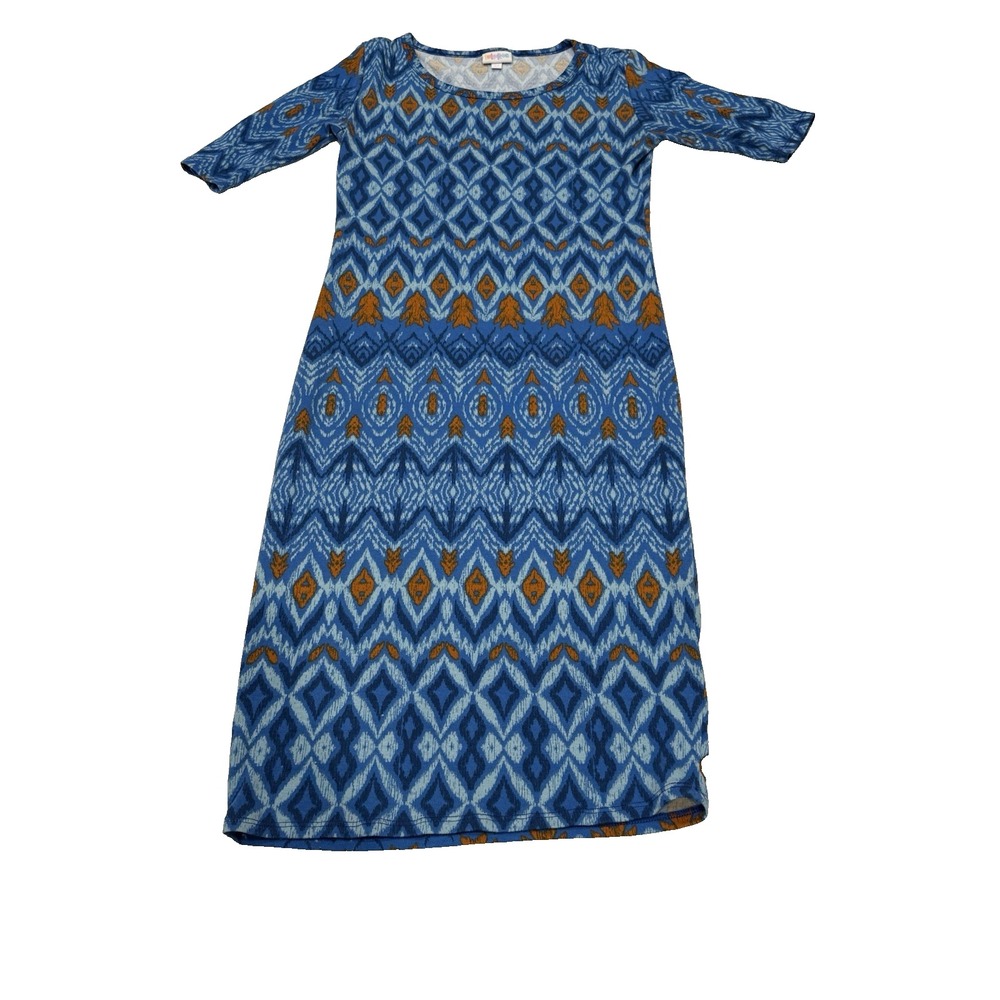 LuLaRue dress size XS geometric pattern